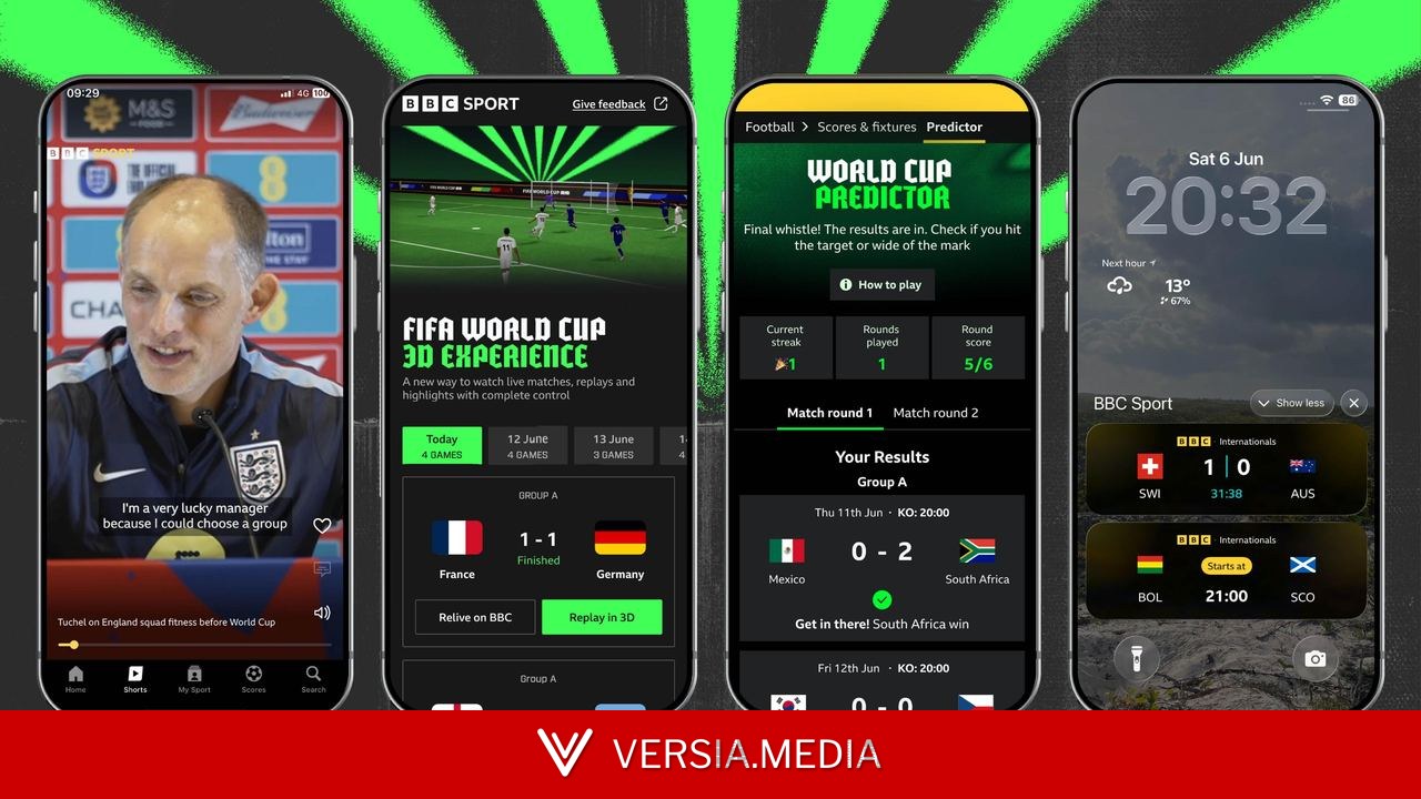 The World Cup is bigger than ever - and BBC Sport has an app to match — Sport | Versia.media