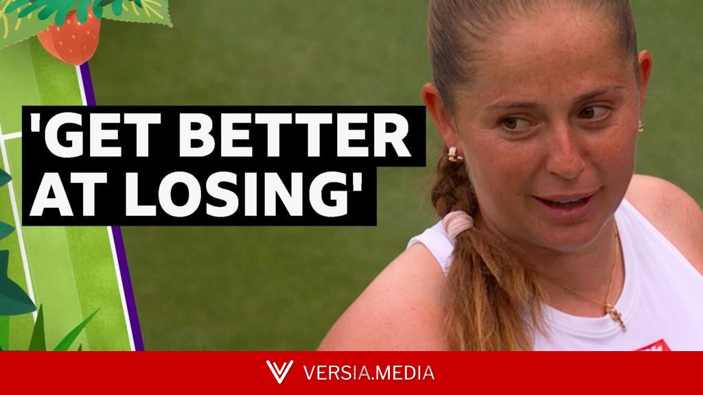 'Learn how to lose' - tempers flare in Wimbledon mixed doubles