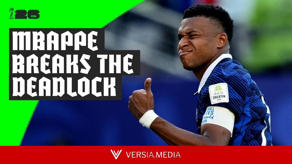 Mbappe coolly fires France into lead from penalty spot