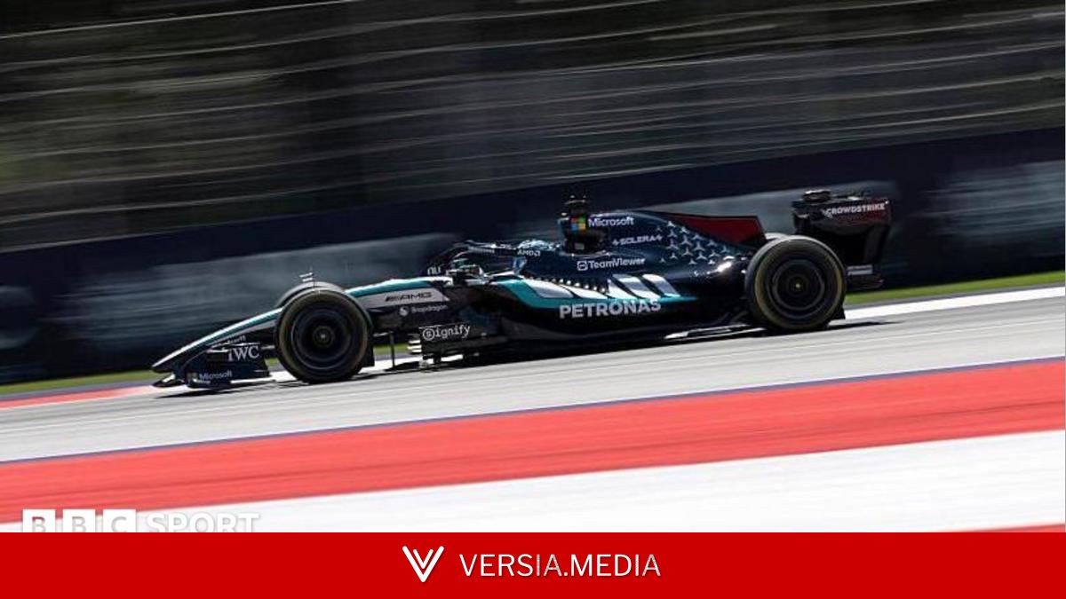 Mercedes' Antonelli tops Friday practice in Austria