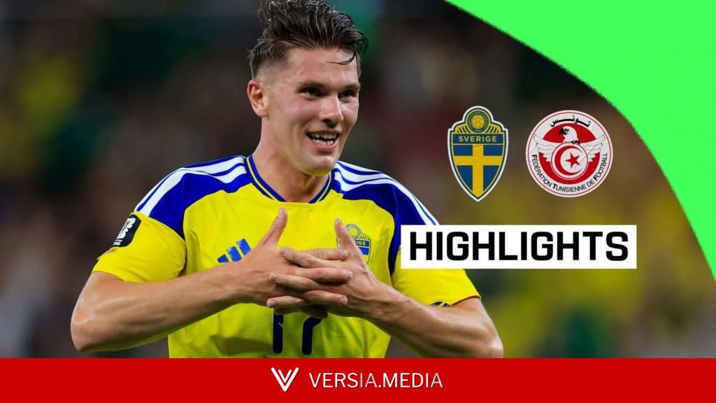 Gyokeres & Isak score as Sweden put five past Tunisia β Sport | Versia.media