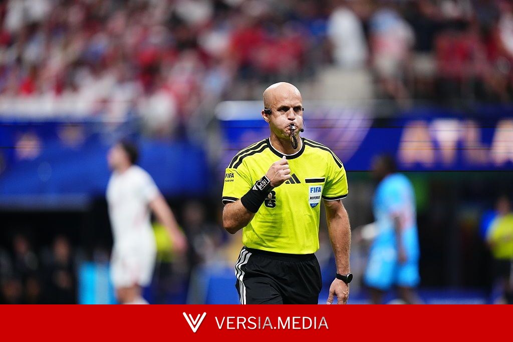 Who is Adham Makhadmeh? The referee in charge of England vs DR Congo