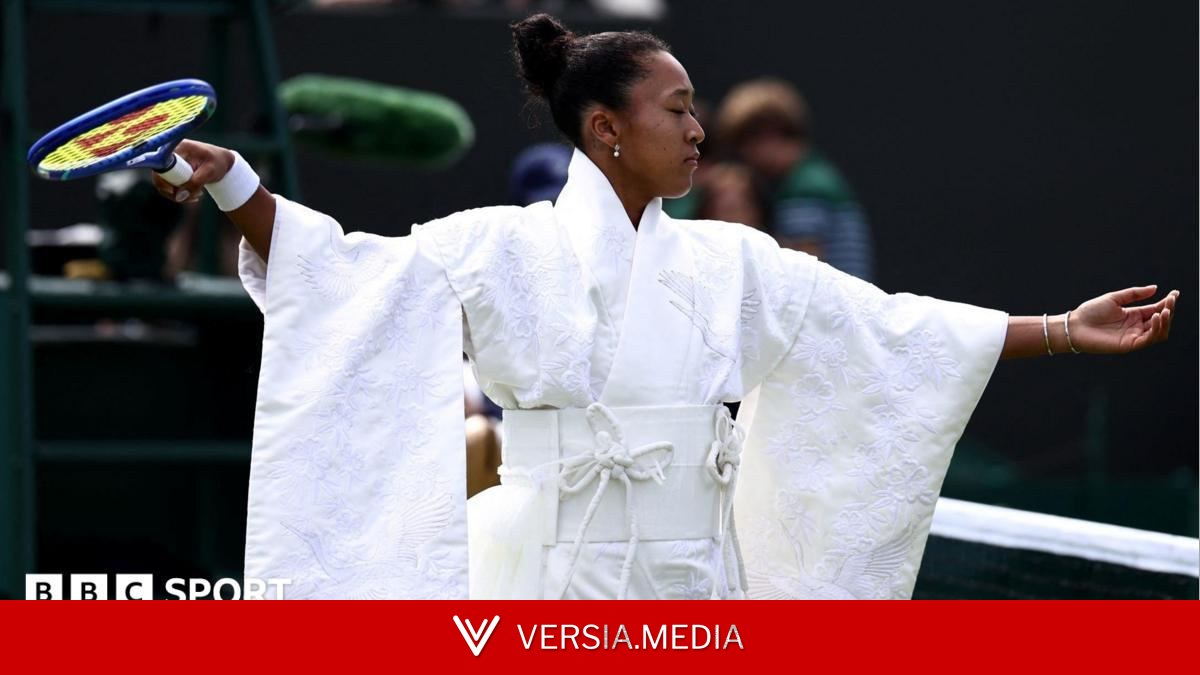 Osaka pays 'love and respect to Japan' in Wimbledon kimono
