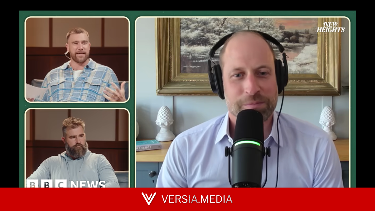 William talks World Cup football fever on Travis Kelce's podcast