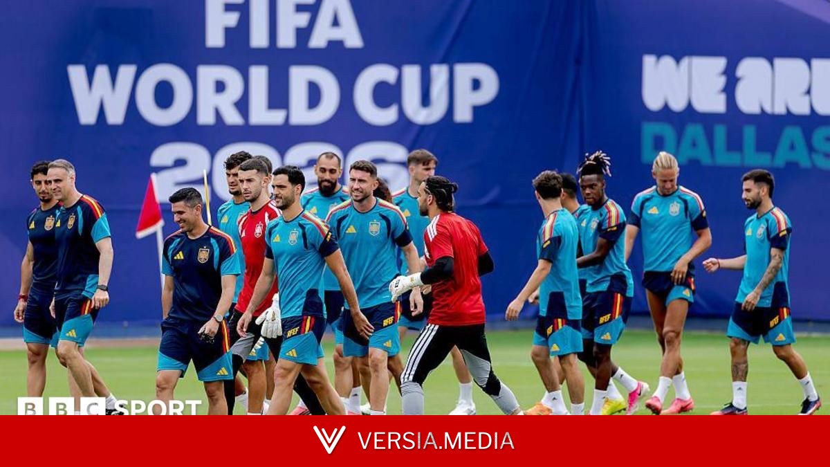 Spain's final training session before World Cup final cancelled