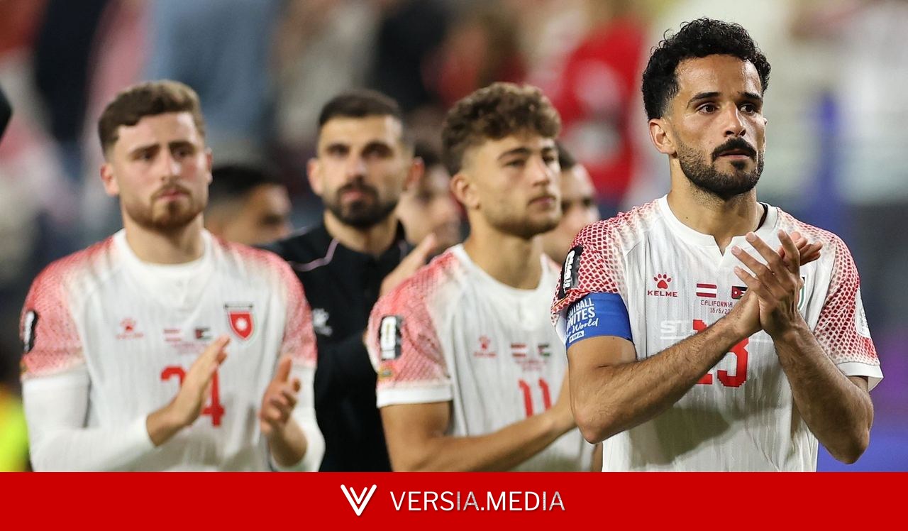 Who is the referee for Jordan vs Algeria?