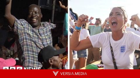 Watch: Fans react to tense World Cup game