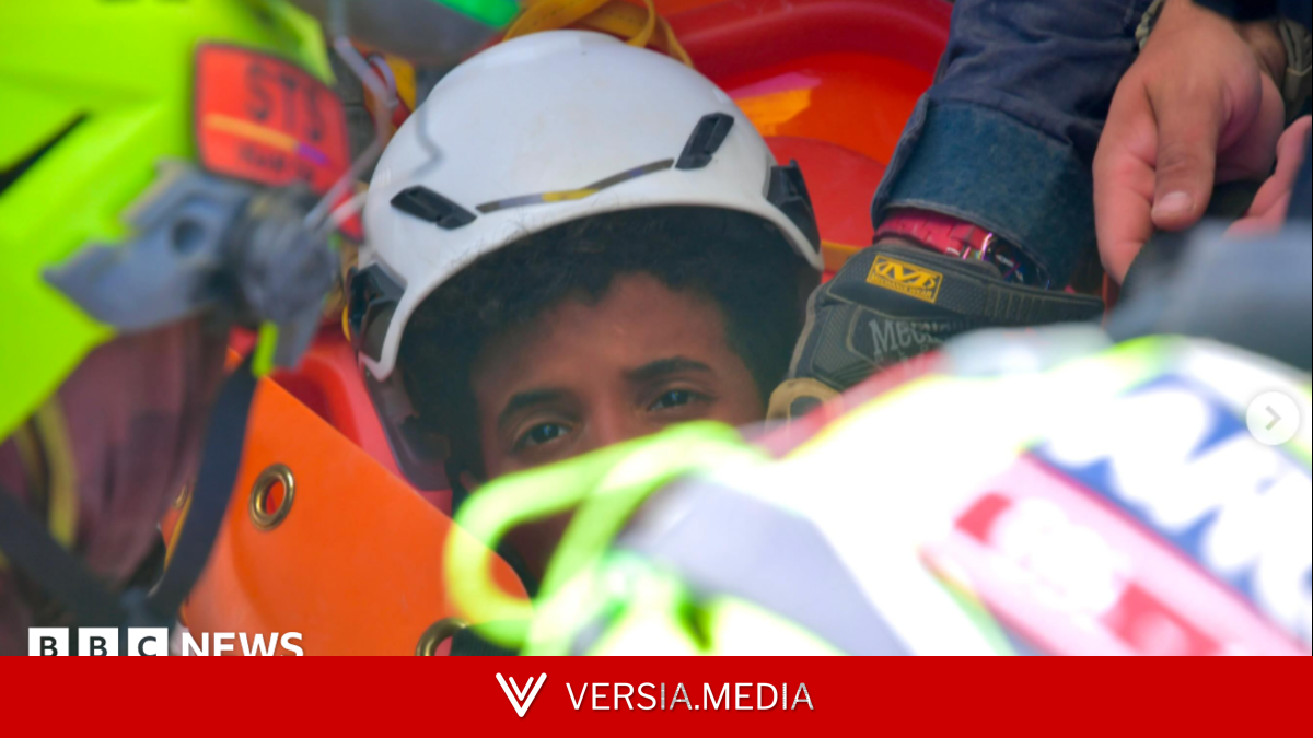 Two boys rescued from Venezuela earthquake rubble after days of being trapped