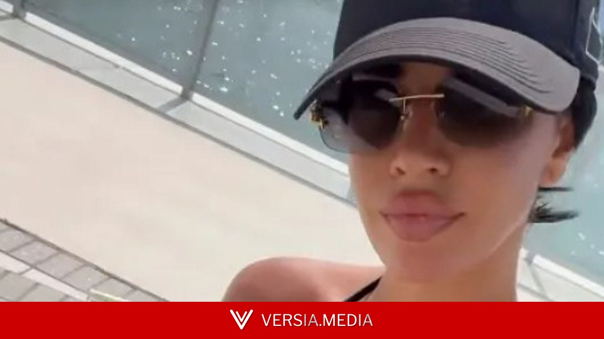 World Cup babe Ivana Knoll strips to barely-there bikini after Croatia heartbreak