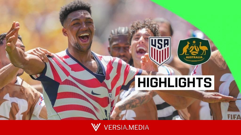 USA qualify for last 32 after comfortable win over Australia