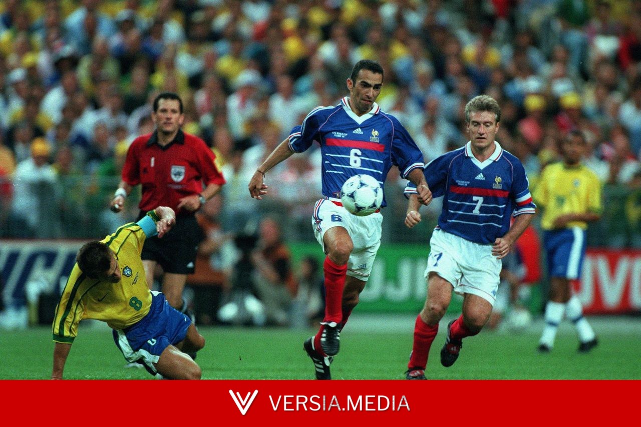 ‘I went into Brazil’s dressing room before the 1998 World Cup final to check Ronaldo was OK after his convulsions– I told him, “Don’t leave me out there playing alone”’ Youri Djorkaeff recalls the troubled build-up to the France vs Brazil final