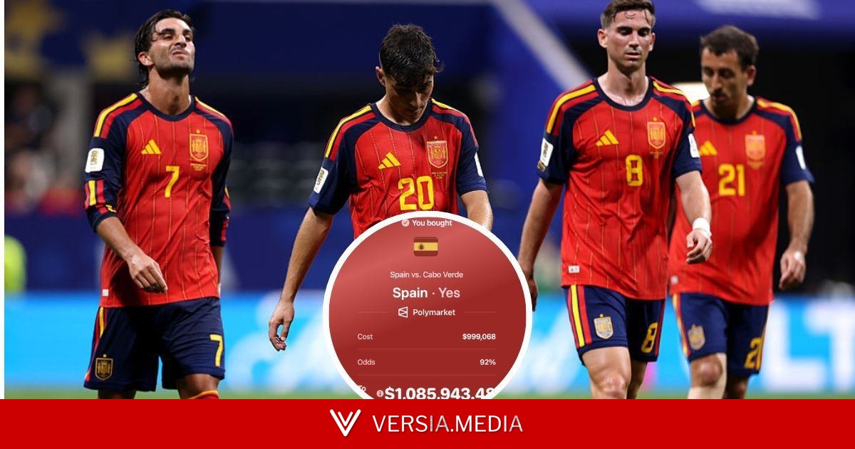 The biggest lost bet of the 2026 World Cup just landed after Spain vs Cape Verde — Sport | Versia.media