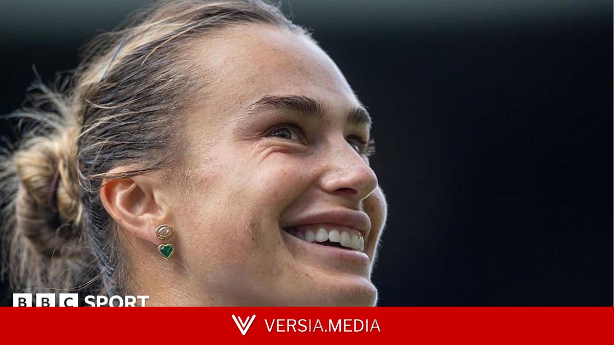 'Eight out of 10' - Sabalenka rates her first-round win