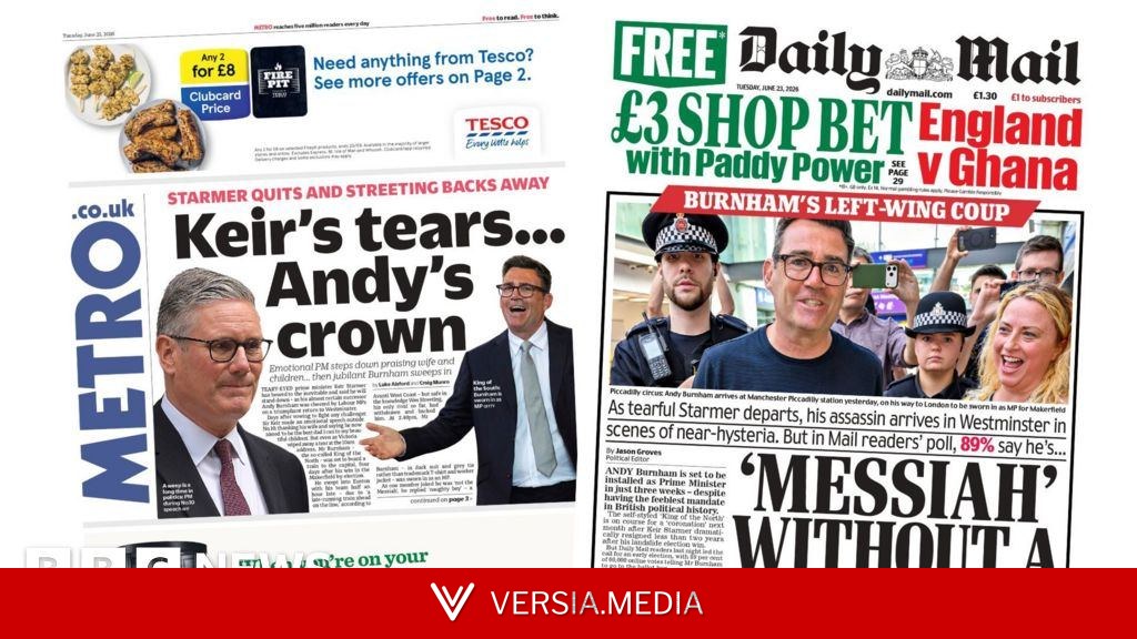The Papers: 'Keir's tears... Andy's crown' and 'Messiah without a mandate'