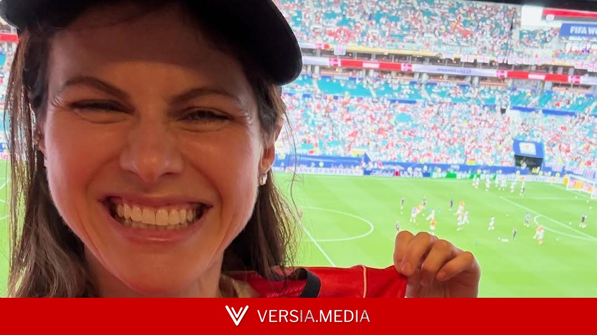 Alexandra Daddario drops jaws in England strip and is 'kicked out' of Norway match