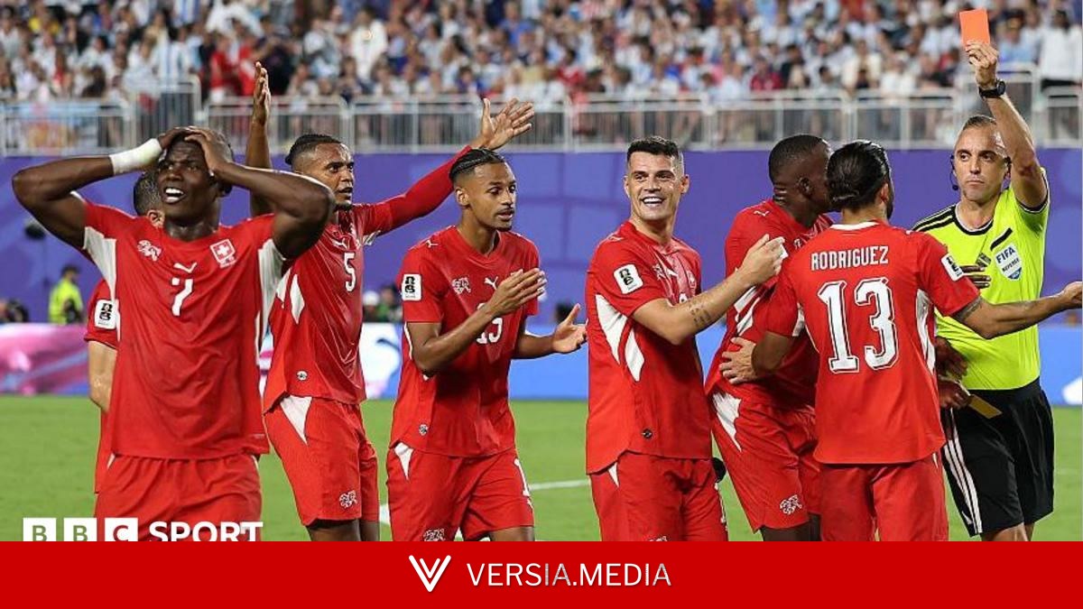 Embolo sent off as result of mistaken identity rule