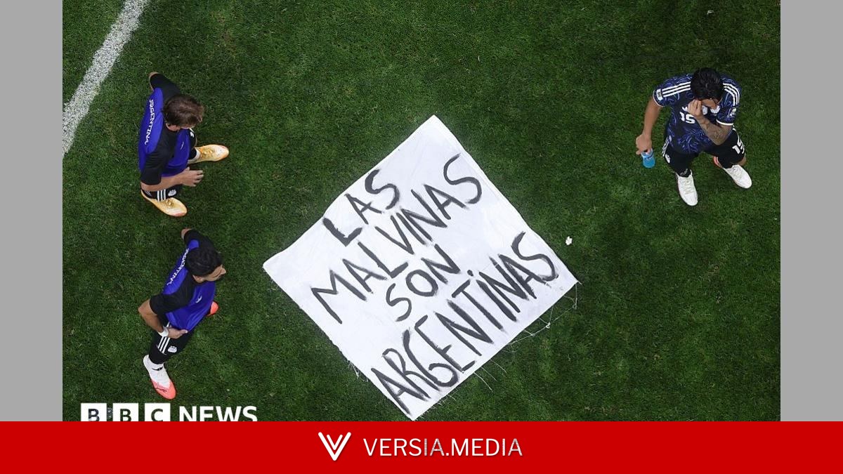 White House defends Argentina team over Falklands banner