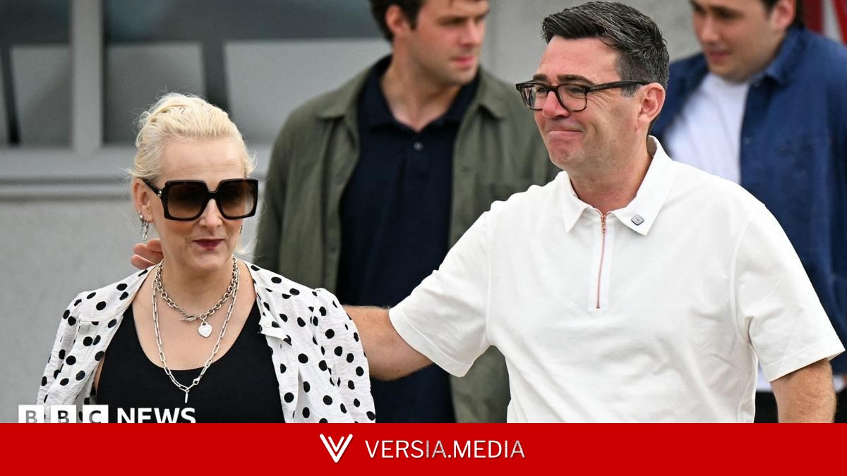Who is Andy Burnham's wife, Marie-France van Heel?