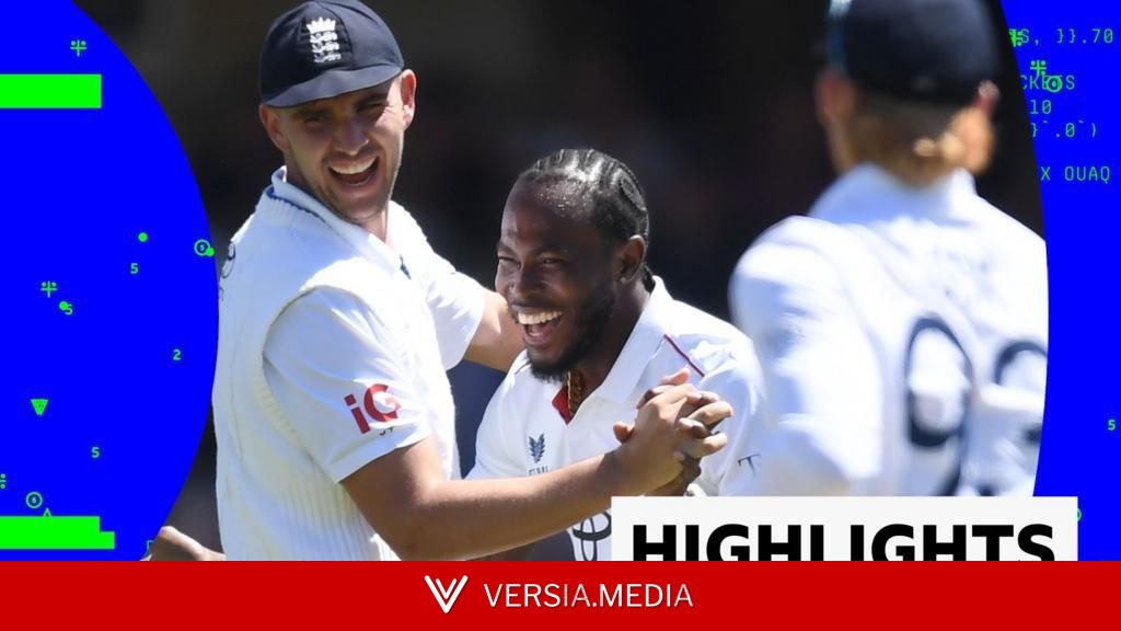 England take late NZ wickets with second Test balanced after day one