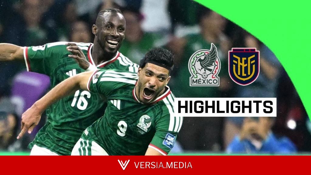 Mexico set up potential England tie with win over 10-man Ecuador