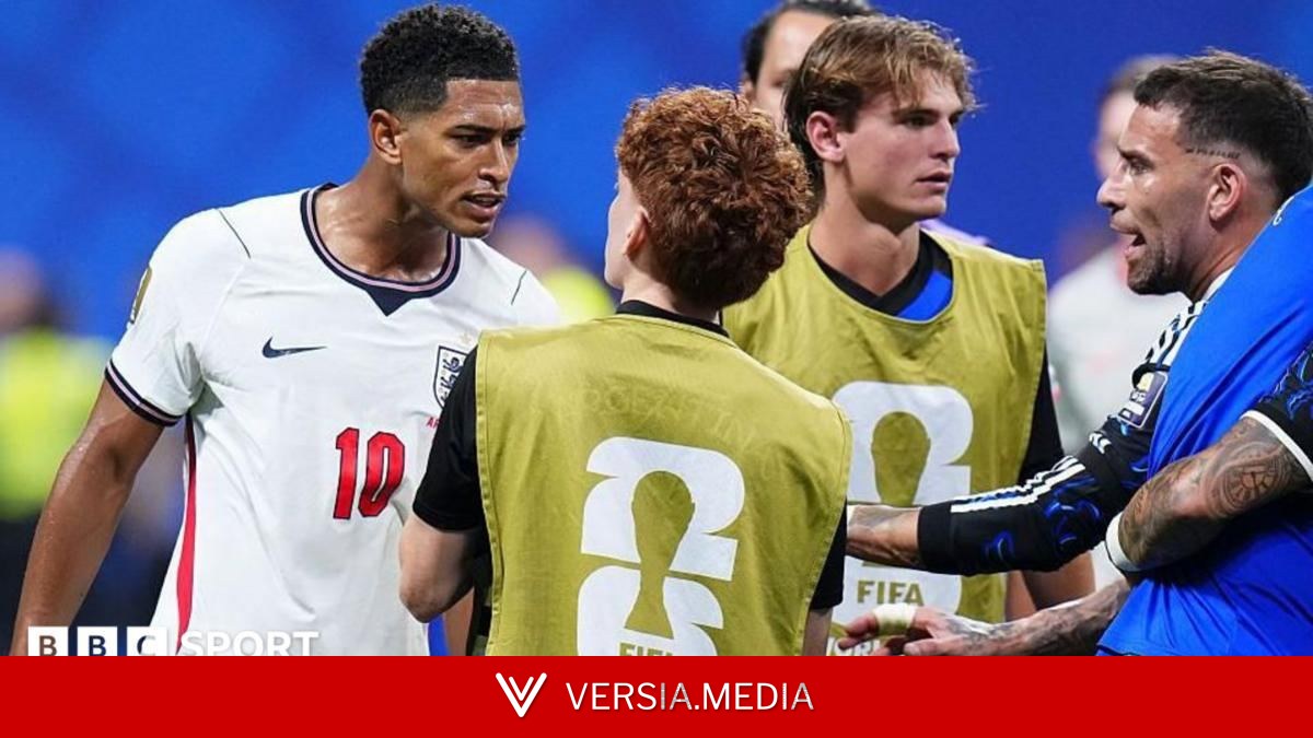 Bellingham slapped Argentina substitute after England exit