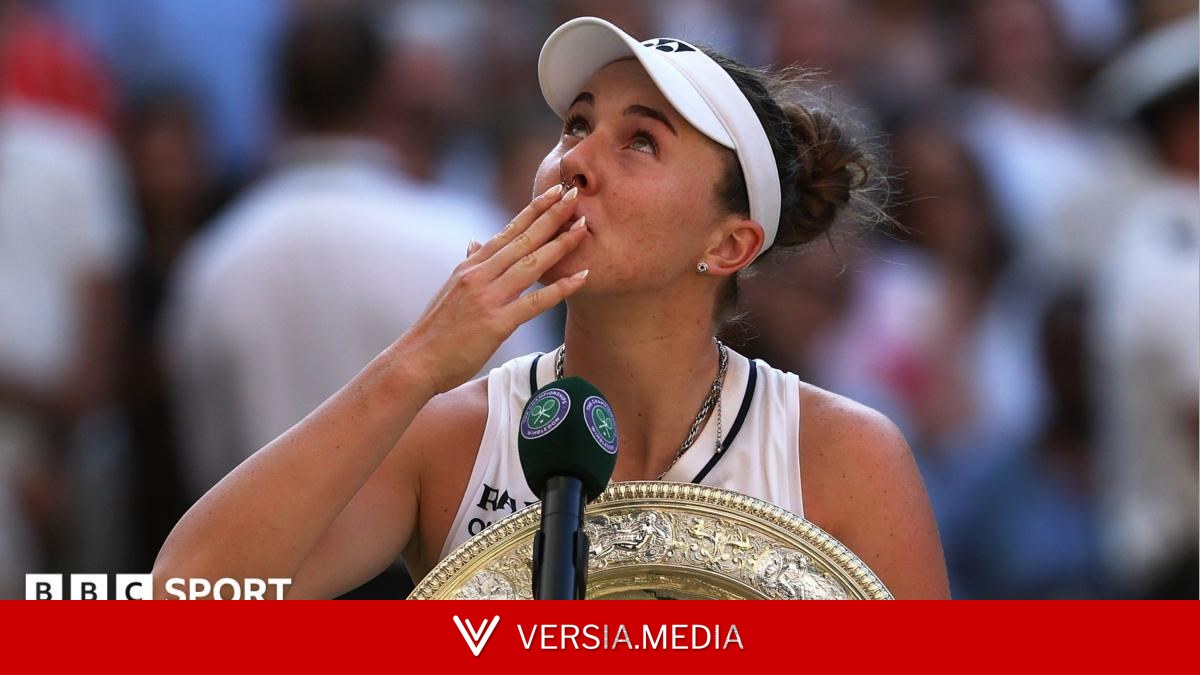 Noskova, an astonishing Wimbledon fightback - and a kiss to the sky