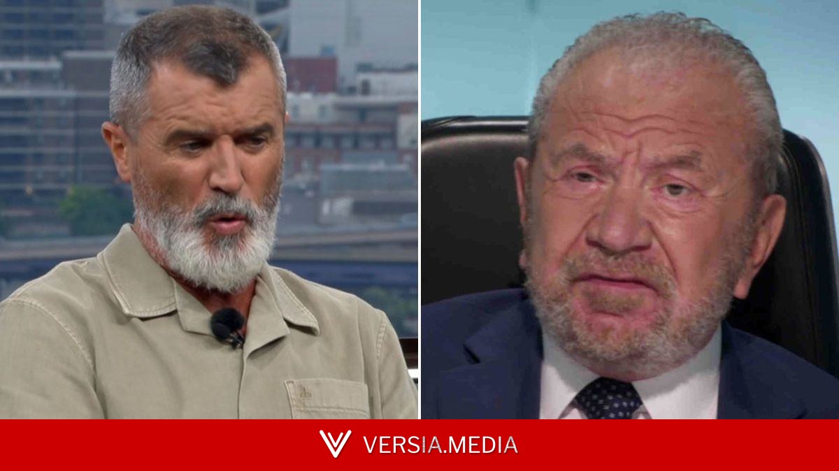 Sir Alan Sugar accuses Roy Keane of wearing a wig live on ITV World Cup coverage