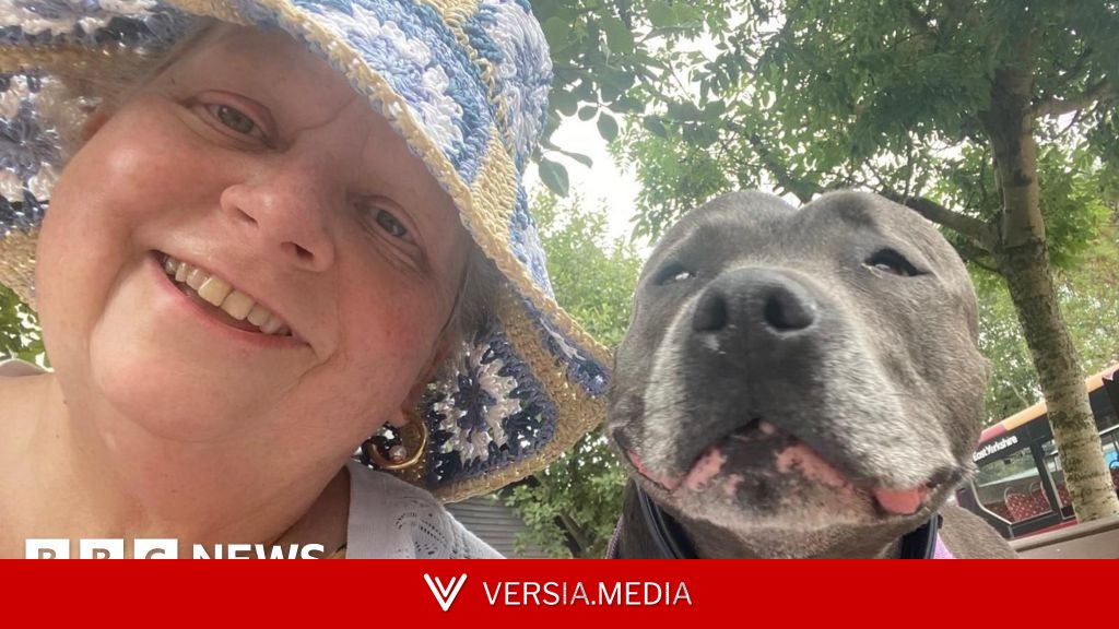 'My dog Gertie saved my life by helping to find my breast cancer'