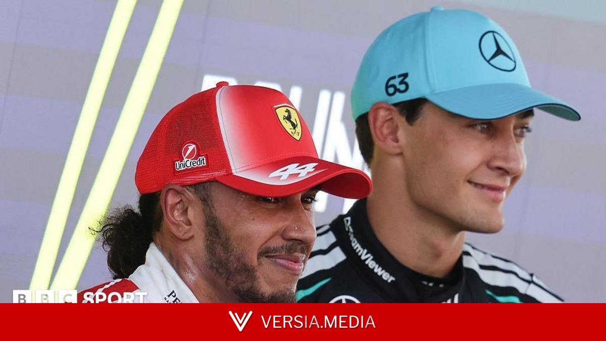 Hamilton and Ferrari a huge title threat - Russell