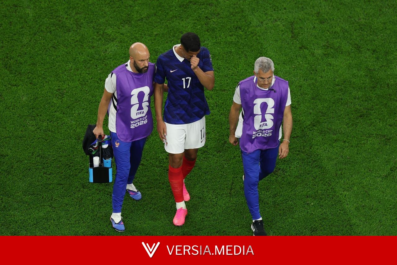 What is William Saliba's injury? France and Arsenal defender taken off against Spain