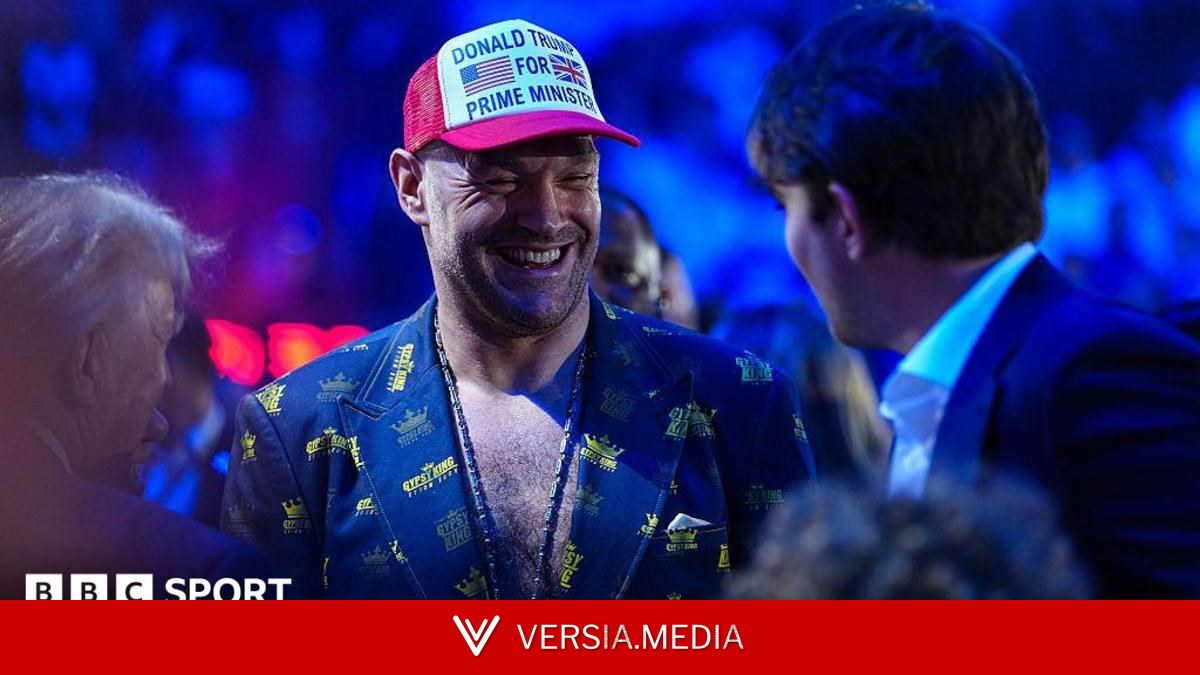 Fury teases Joshua fight at UFC White House alongside White β Sport | Versia.media