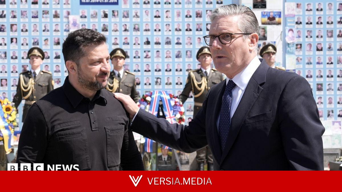 Starmer pledges 'cast-iron support' for Ukraine on final visit as PM