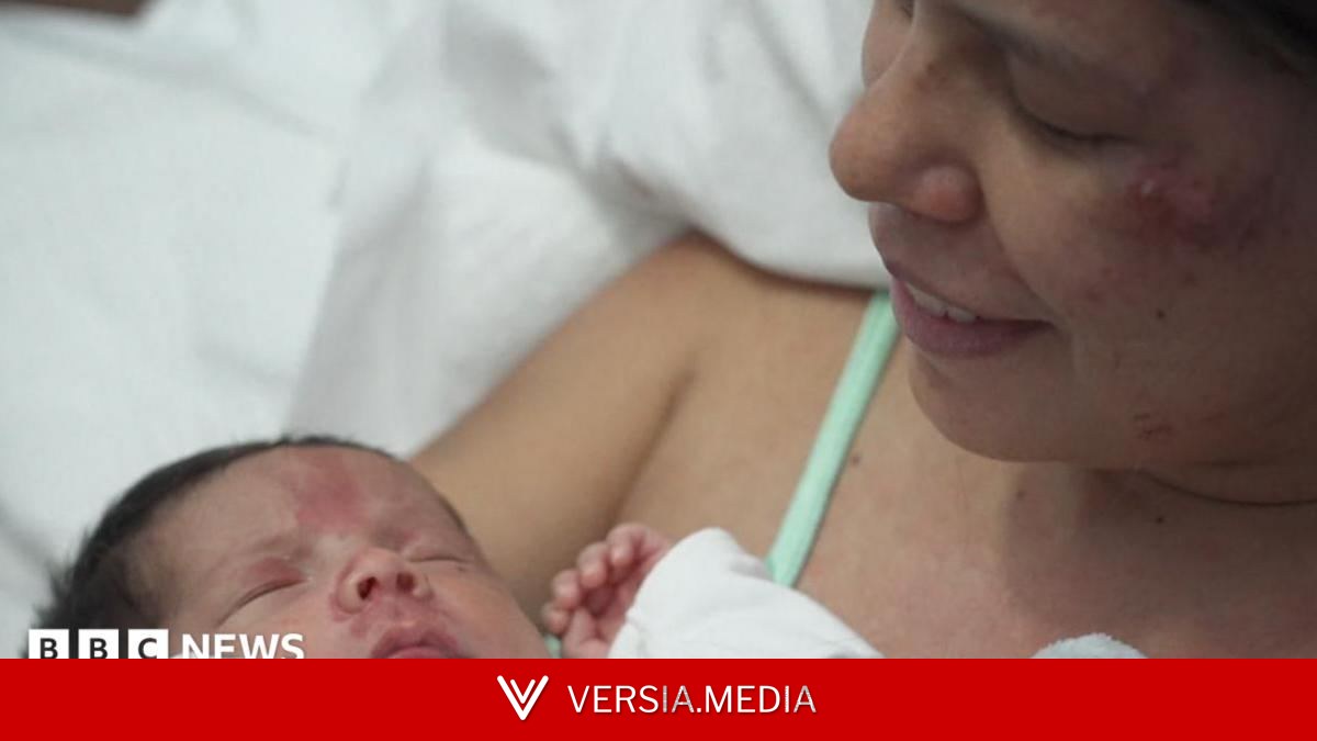 Mum of newborn rescued from Venezuela rubble says baby motivated her to stay alive