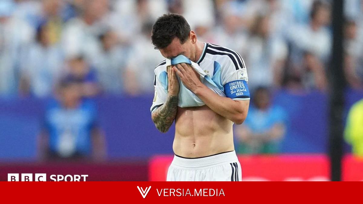 How presenter's Messi error caused outrage in Argentina