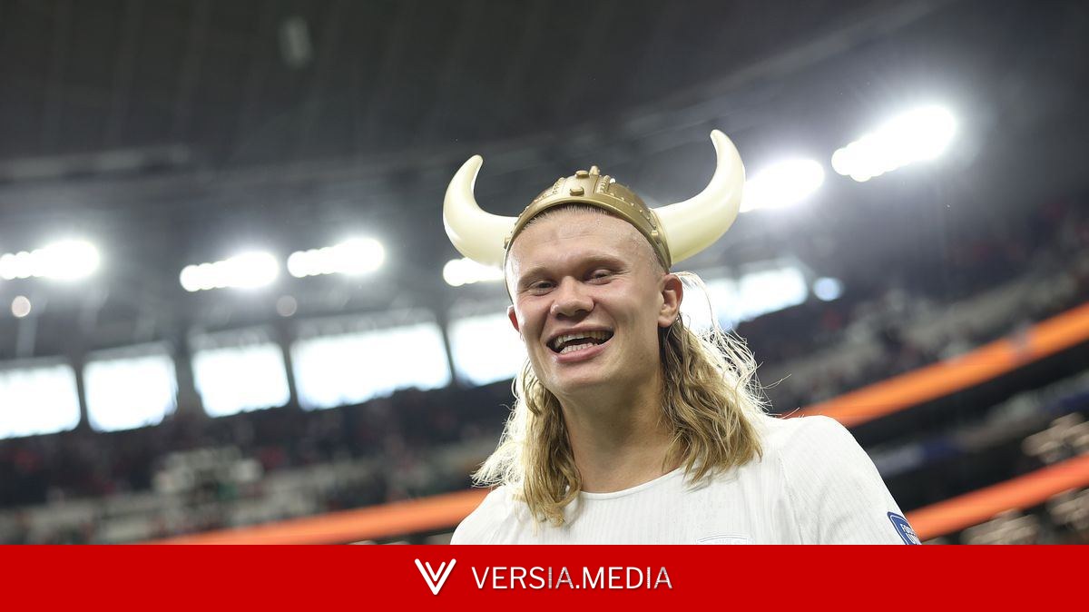 Erling Haaland scores own goal over his collection of World Cup handbags