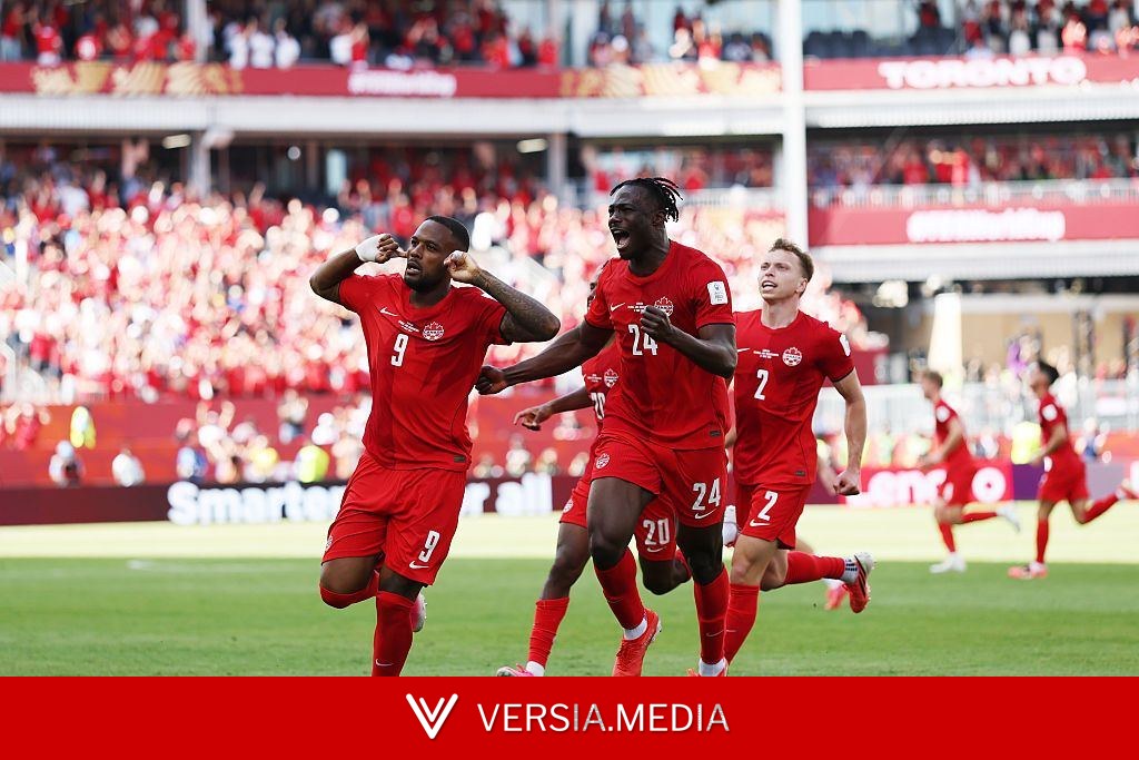 Who is the referee for Canada vs Qatar?
