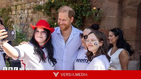 Prince Harry talks grief, stress and loss in final event of UK trip