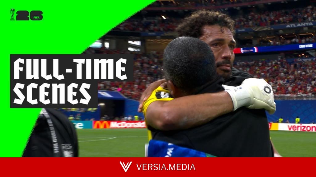 Emotional full-time scenes as Cape Verde celebrate 0-0 draw against Spain — Sport | Versia.media