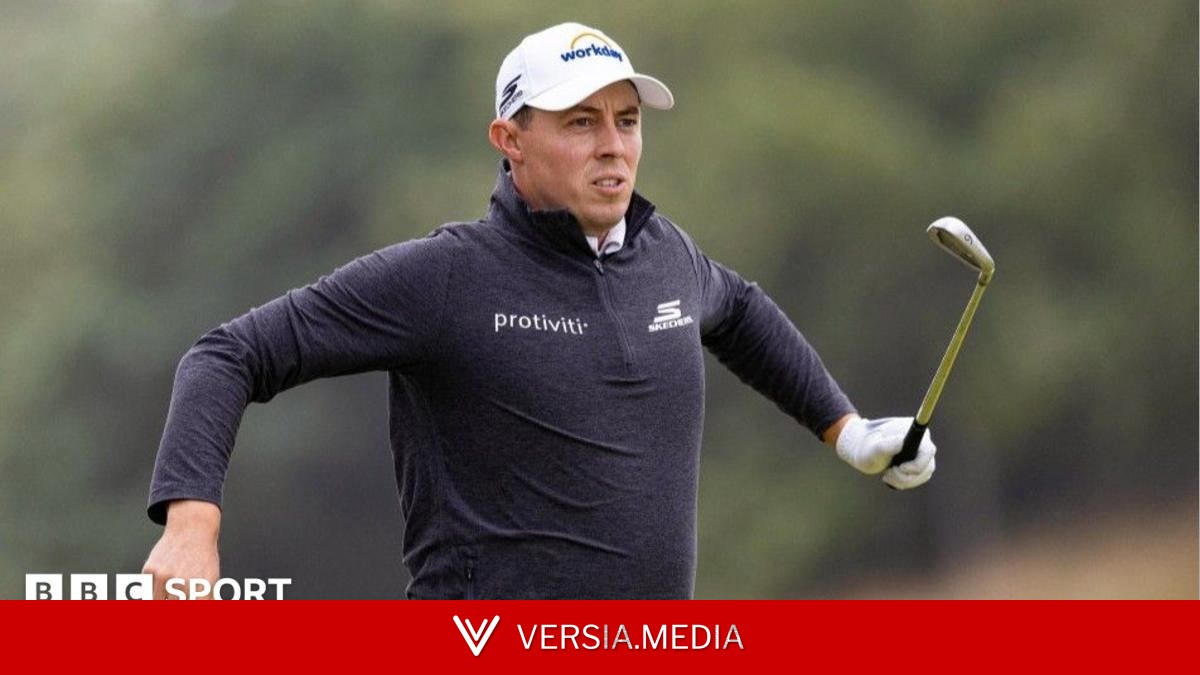 Fitzpatrick shares lead at fog-disrupted Scottish Open