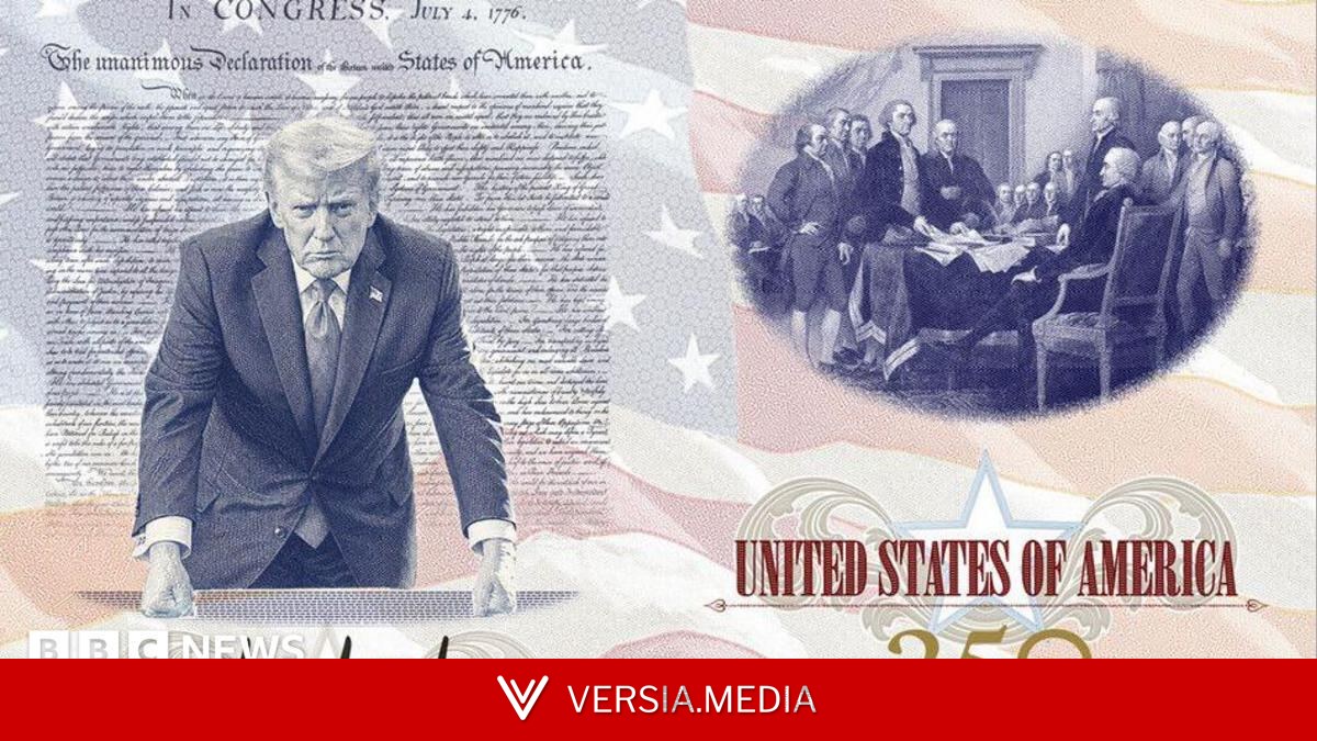 Trump's face is added to select US passports for America's 250th birthday
