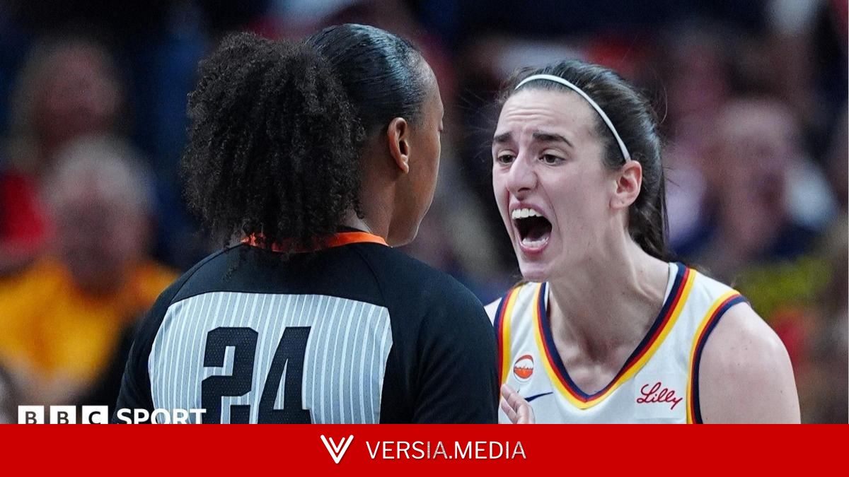 Clark yells in referee's face as decisions go against her side