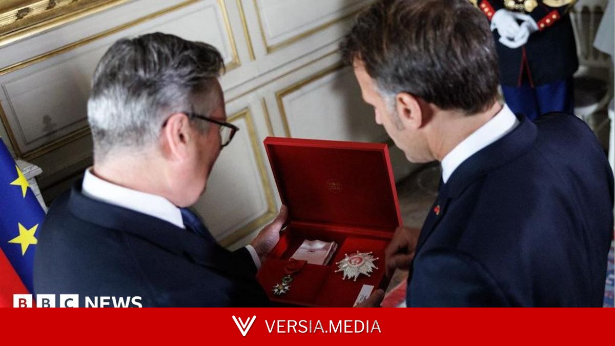 Starmer becomes first UK PM to receive top French honour