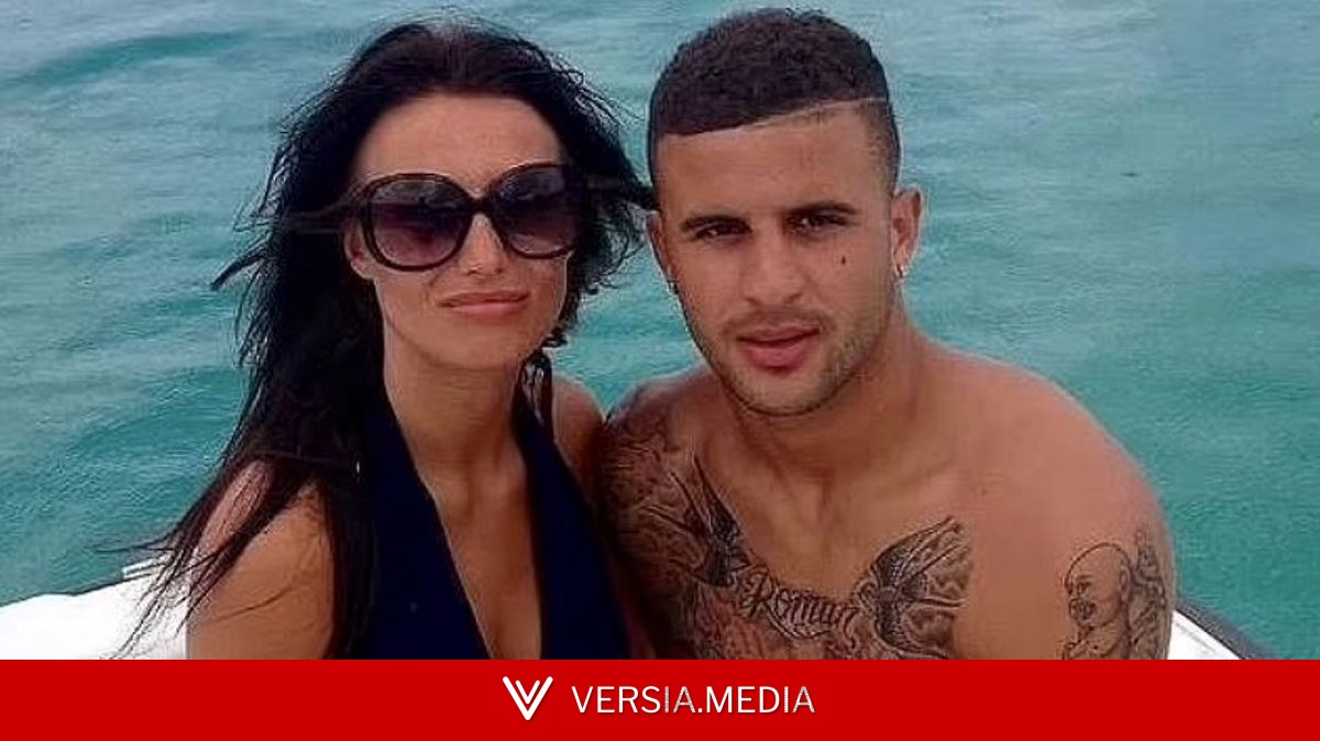 Kyle Walker celebrates baby number seven and first girl with wife Annie Kilner