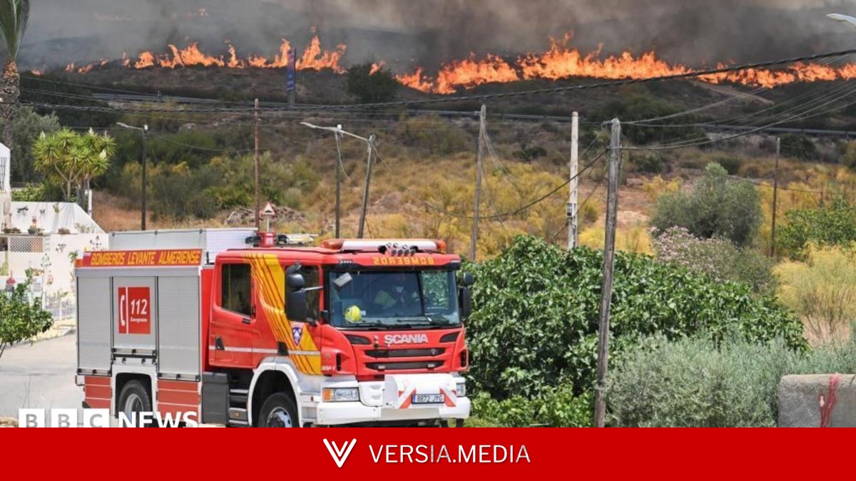 Wildfire in southern Spain leaves at least 12 dead and 23 missing