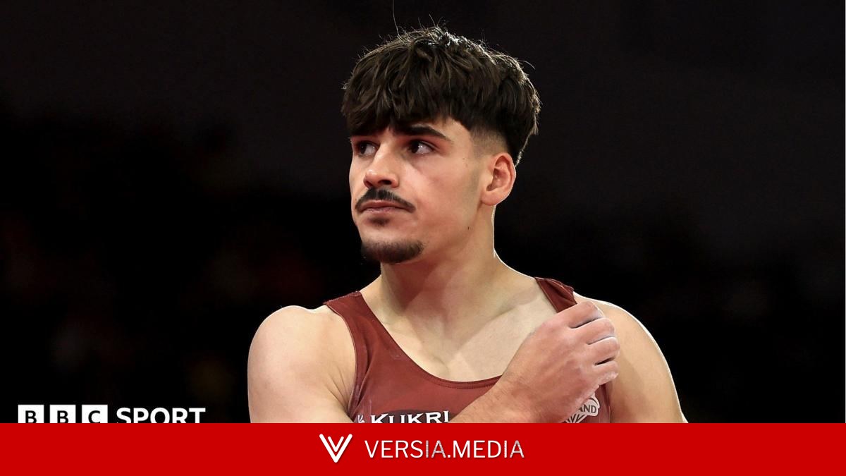 Gymnast Langton cleared of serious injury after shocking fall
