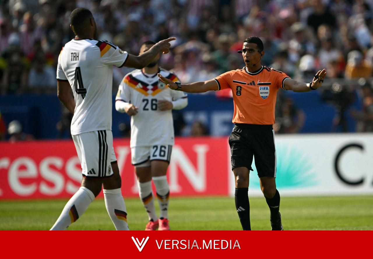 Who is Jalal Jayed? The referee in charge of Germany vs Paraguay