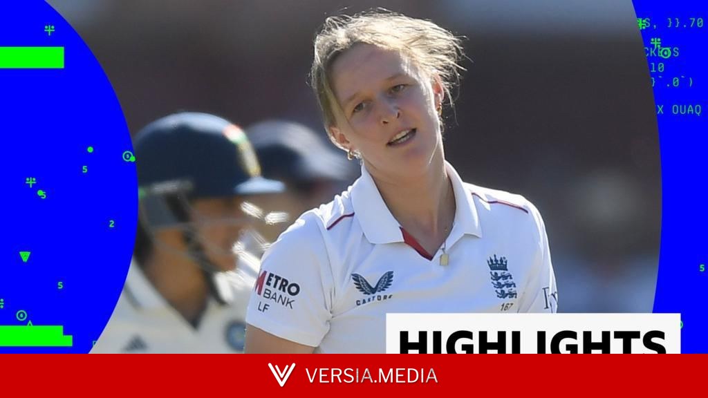 Gaud and Mandhana star as India take control against struggling England