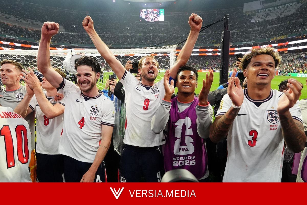 Music icon flies out to support England in huge World Cup clash – but he might be bad luck