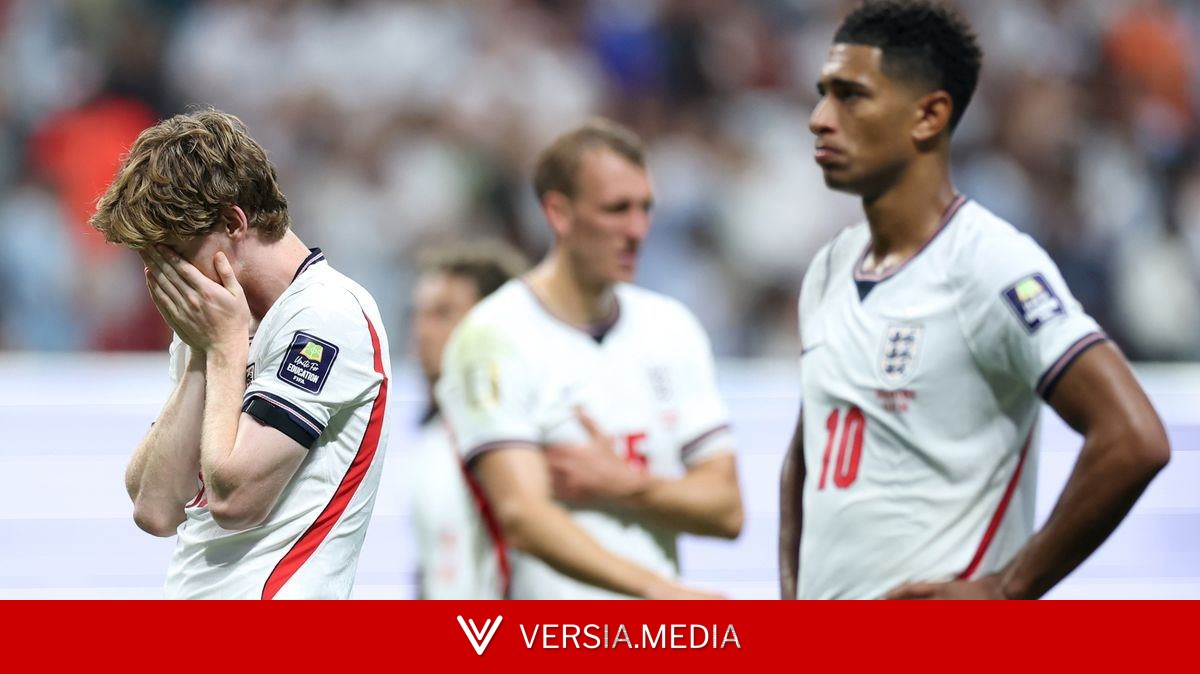 England fan barges into live broadcast asking 'should we talk about the Falklands?'