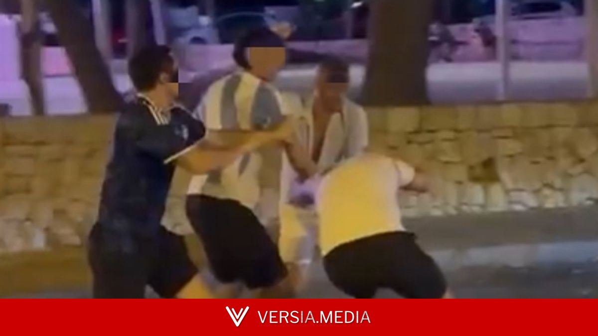 England fan punched by mob of angry Argentina supporters in 'cowardly four vs one' attack